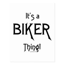 It's a Biker Thing! Post Card