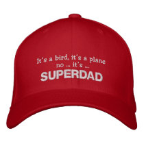 It's a bird, it's a plane no ... it's ... SUPERDAD Baseball Cap