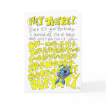 It's A Birthday Song Thing Card
