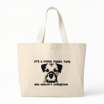 It's a Border Terrier thing ... Canvas Bag