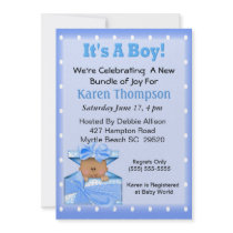 It's a Boy African American Baby Shower