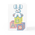 It's A Boy Blue Bunny cards