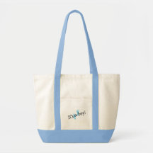 It's A Boy (Blue Feet) Canvas Bag