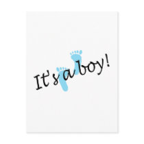 It's A Boy (Blue Feet)