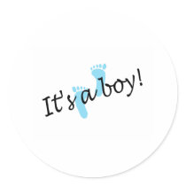 It's A Boy (Blue Feet)