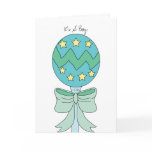 It's A Boy Greeting Card