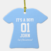 It's a Boy!  Fist Christmas Ornament