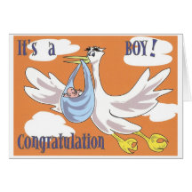 It's a Boy! Greeting Card