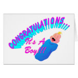 ITS A BOY GREETING CARD