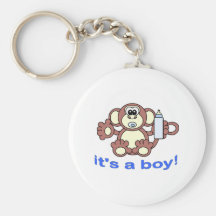 Its A BOY! Keychain