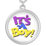 Its A Boy Personalized Necklace