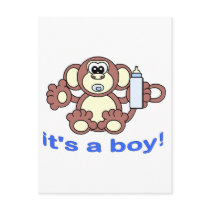 Its A BOY! Postcard