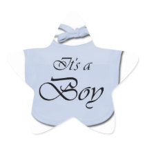 Its a Boy sticker!