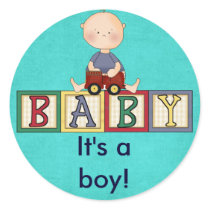 Its a boy stickers