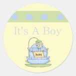 Its A Boy Stickers and Envelope Seals