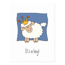 It's a boy! wenskaart