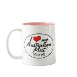 It's a Cat! I Love My Australian Mist Mugs