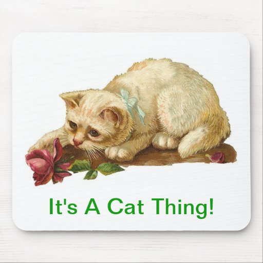 It's A Cat Thing Mousepads