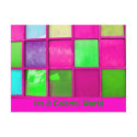 It's A Colorful World postcards