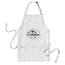 It's a Dog! I Love My Cockapoo Aprons