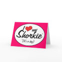 It's a Dog! I Love My Shorkie cards