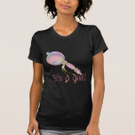 IT'S A GIRL BABY RATTLE by SHARON SHARPE Shirt