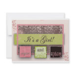 It's a Girl Baby Shower invitations