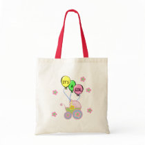 It's A Girl! Canvas Bags