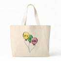 It's A Girl Balloons bags