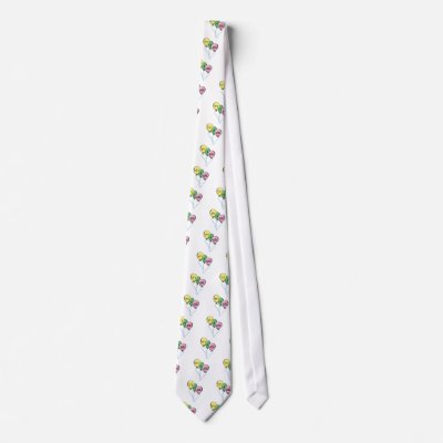 It's A Girl Balloons Tie by alternateworlds