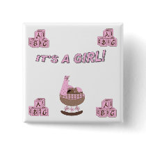 It's a girl buttons