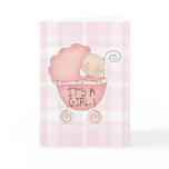 It's a Girl Congratulations Card