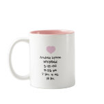 "it's a girl!" Cutietoots Keepsake Mug