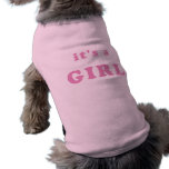 It's a Girl pet clothing