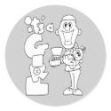 It's A Girl (for Dad's) stickers
