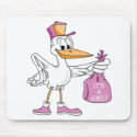 It's A Girl! mousepads