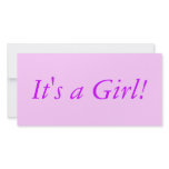 It's a Girl!