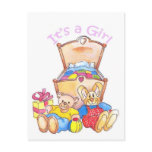 It's a girl postcards