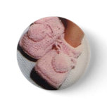 It's a Girl Save the Date Pinback Button