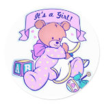 It's a Girl Stickers