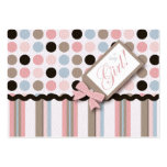 It's a Girl! Thank You Notecard business cards