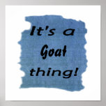 It's a goat thing!
