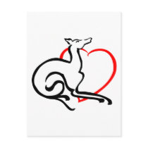 It's a Grey Area Logo - No Text Postcards
