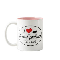 It's a Horse! I Love My Ara-Appaloosa Mug