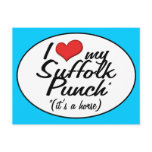 It's a Horse! I Love My Suffolk Punch postcards