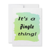 It's a Jingle thing!