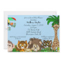 It's A Jungle Baby Shower Personalized Invite