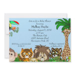 It's A Jungle Baby Shower invitations