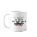 It's a Man Thing: Can't load a dishwasher mugs