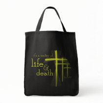 It's a Matter of Life & Death tote bag
